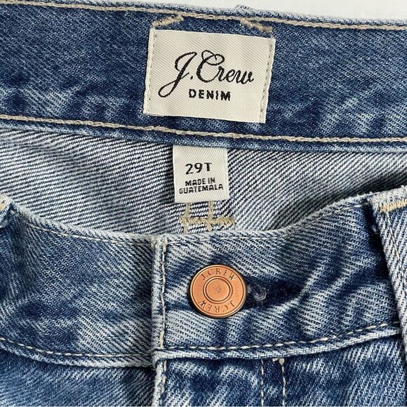 J. Crew Denim Slouchy Boyfriend Jeans Size 29 TALL - Picture 6 of 12